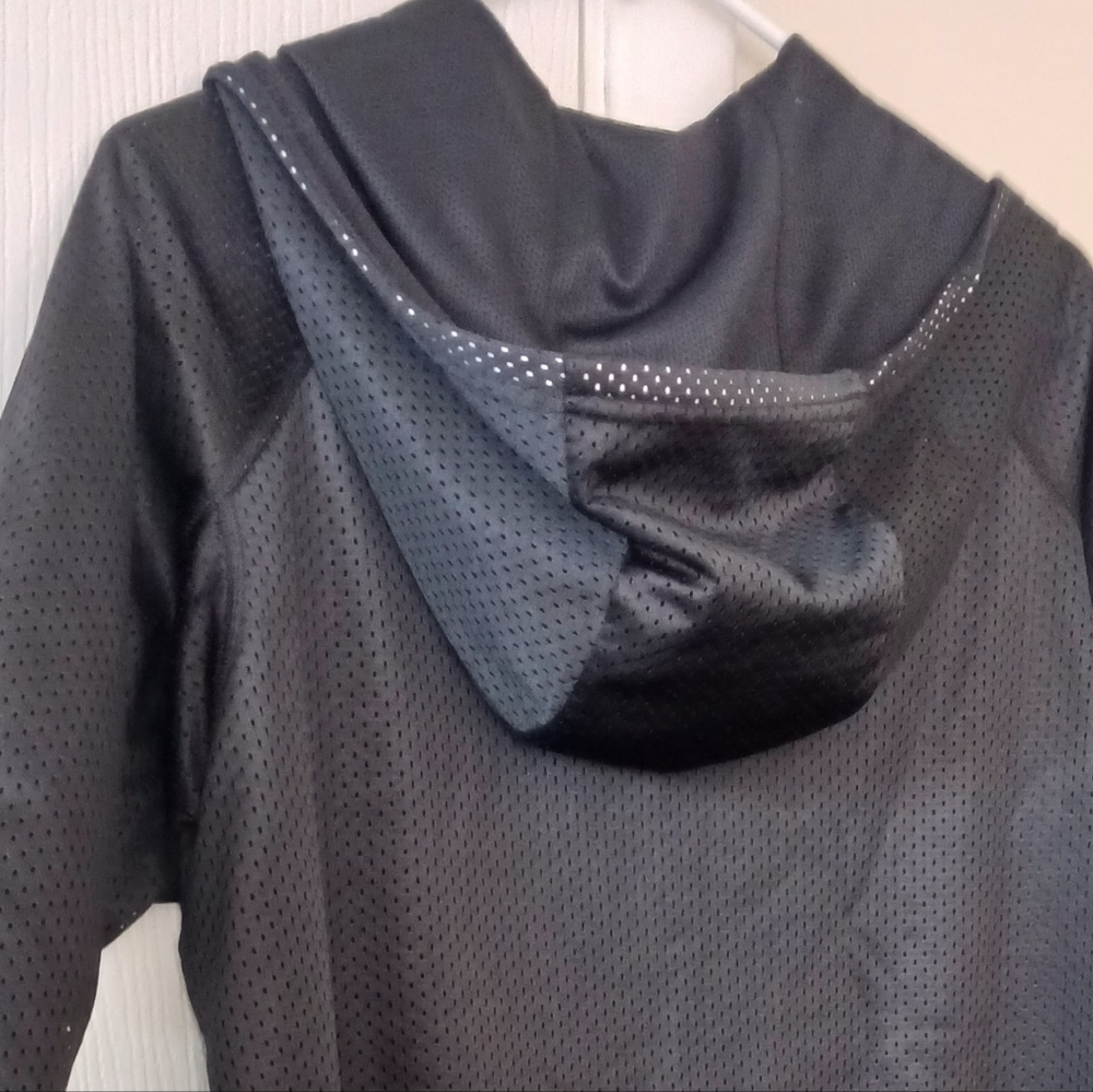 NIKE Dri Fit Full Zip Mesh Hoodie, XL - Picture 4 of 7
